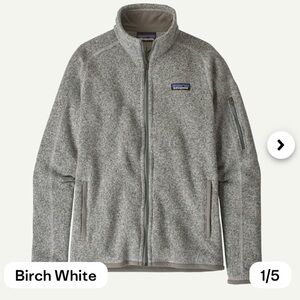 Women’s Patagonia Birch White Better Sweater Jacket